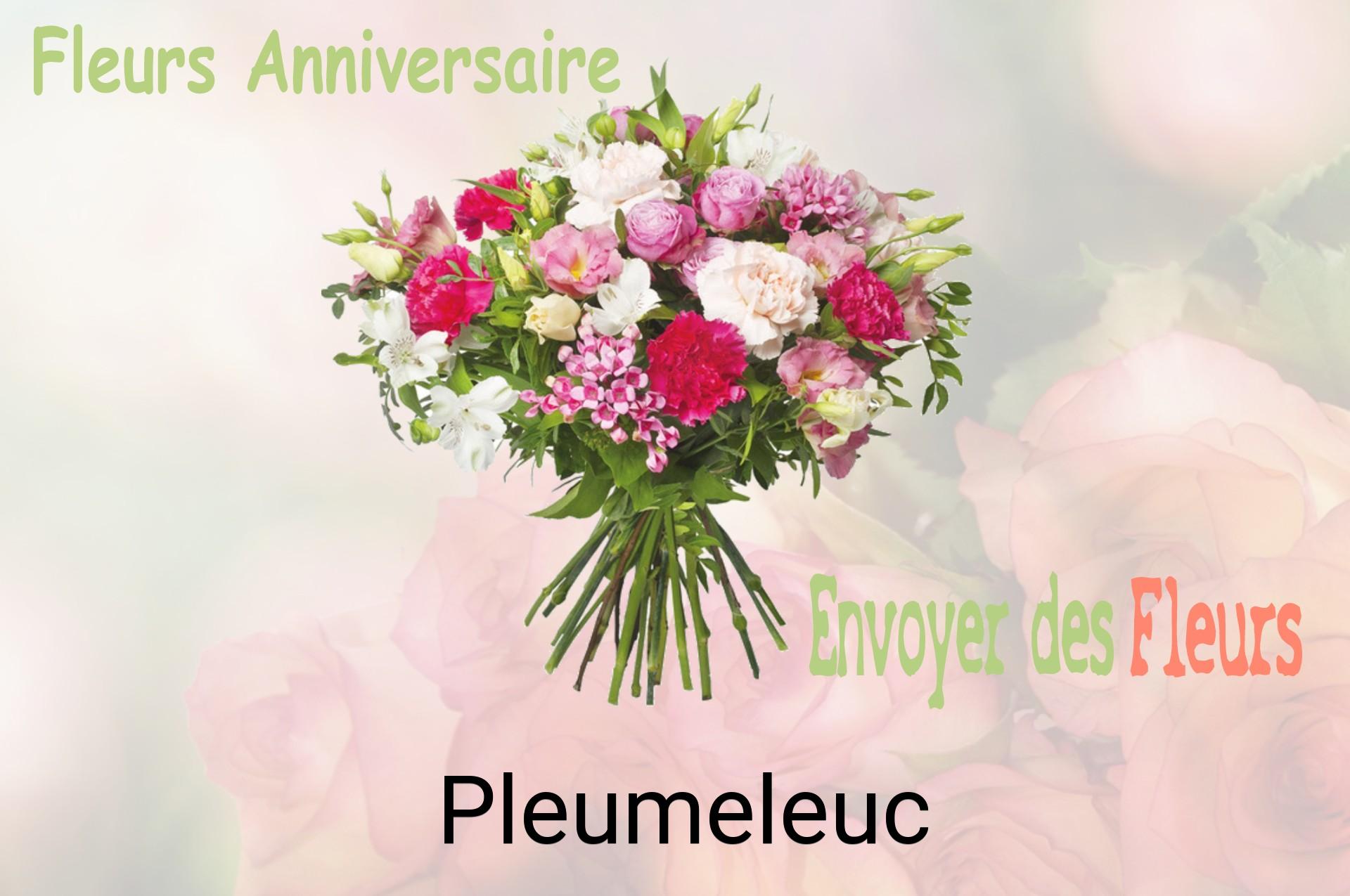 Bouquet de fleurs d’anniversaire livré à Pleumeleuc
