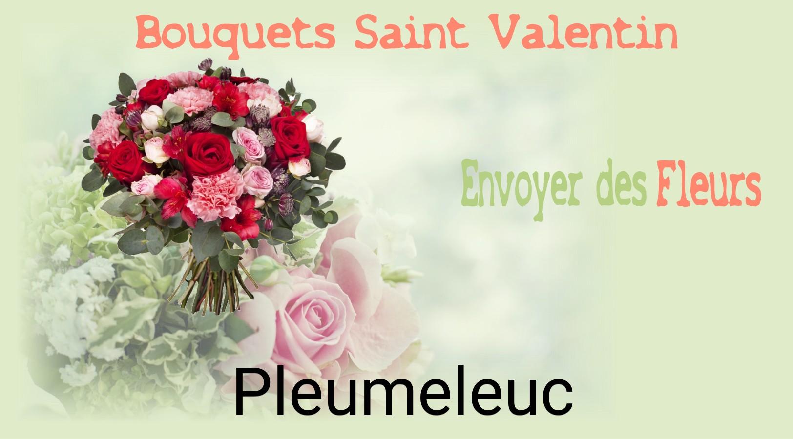 Roses de Saint-Valentin livrées à Pleumeleuc
